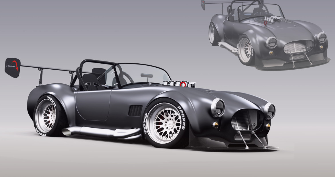 Factory Five Cobra Jet Challenge Car Rendering